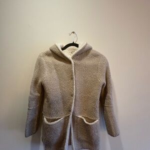 Cozy Zara Kids Tan Textured Jacket